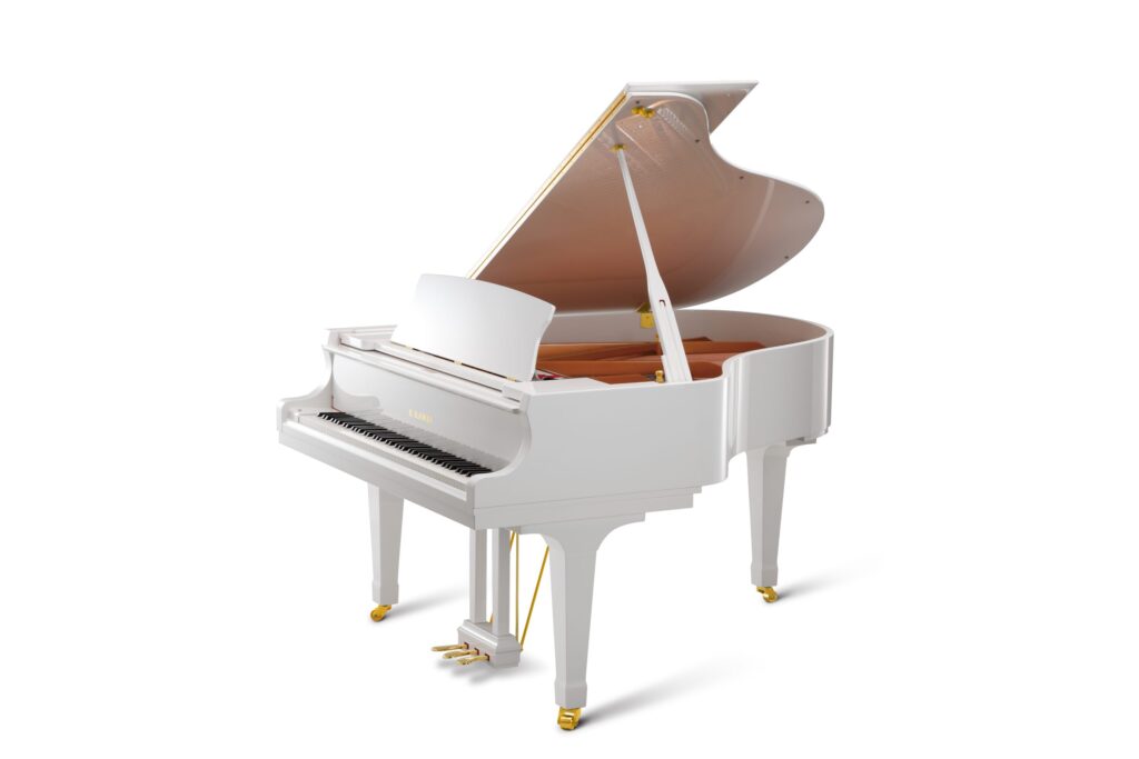 Kawai GX2 Flügel weiß poliert mit Resonanzbodenlautsprecher – hochwertiger Premiumflügel in Innsbruck Tirol