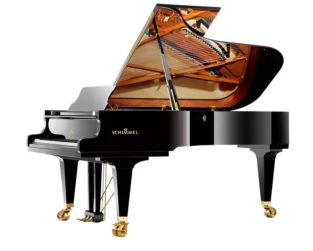 Schimmel K 230 Tradition Flügel schwarz poliert – Konzertflügel der Spitzenklasse